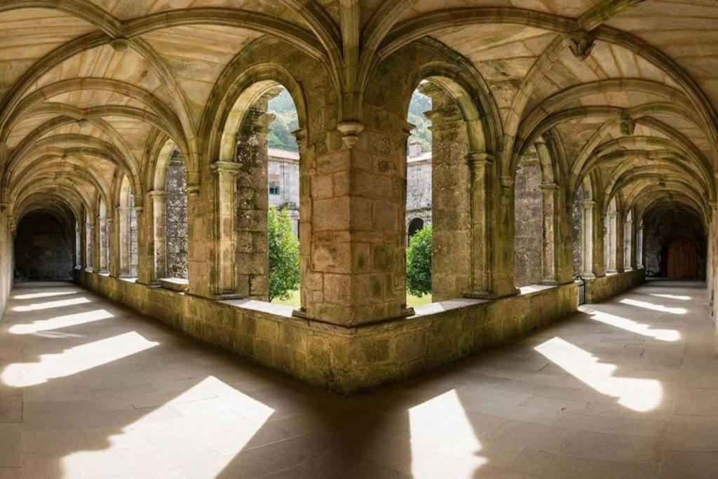 Apartamento Con Jardin Y Piscina Temporada Verano Privados Samieira Exteriér fotografie