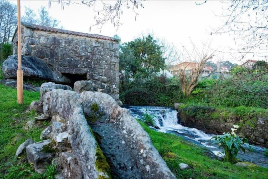 Apartamento Con Jardin Y Piscina Temporada Verano Privados Samieira Exteriér fotografie