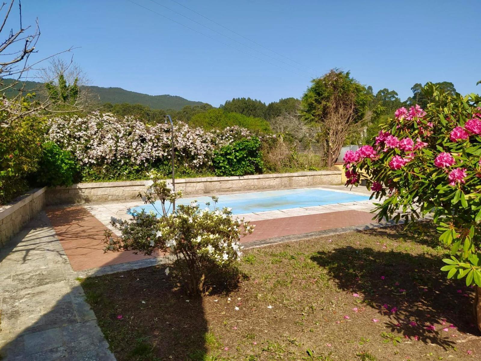 Apartamento Con Jardin Y Piscina Temporada Verano Privados Samieira Exteriér fotografie