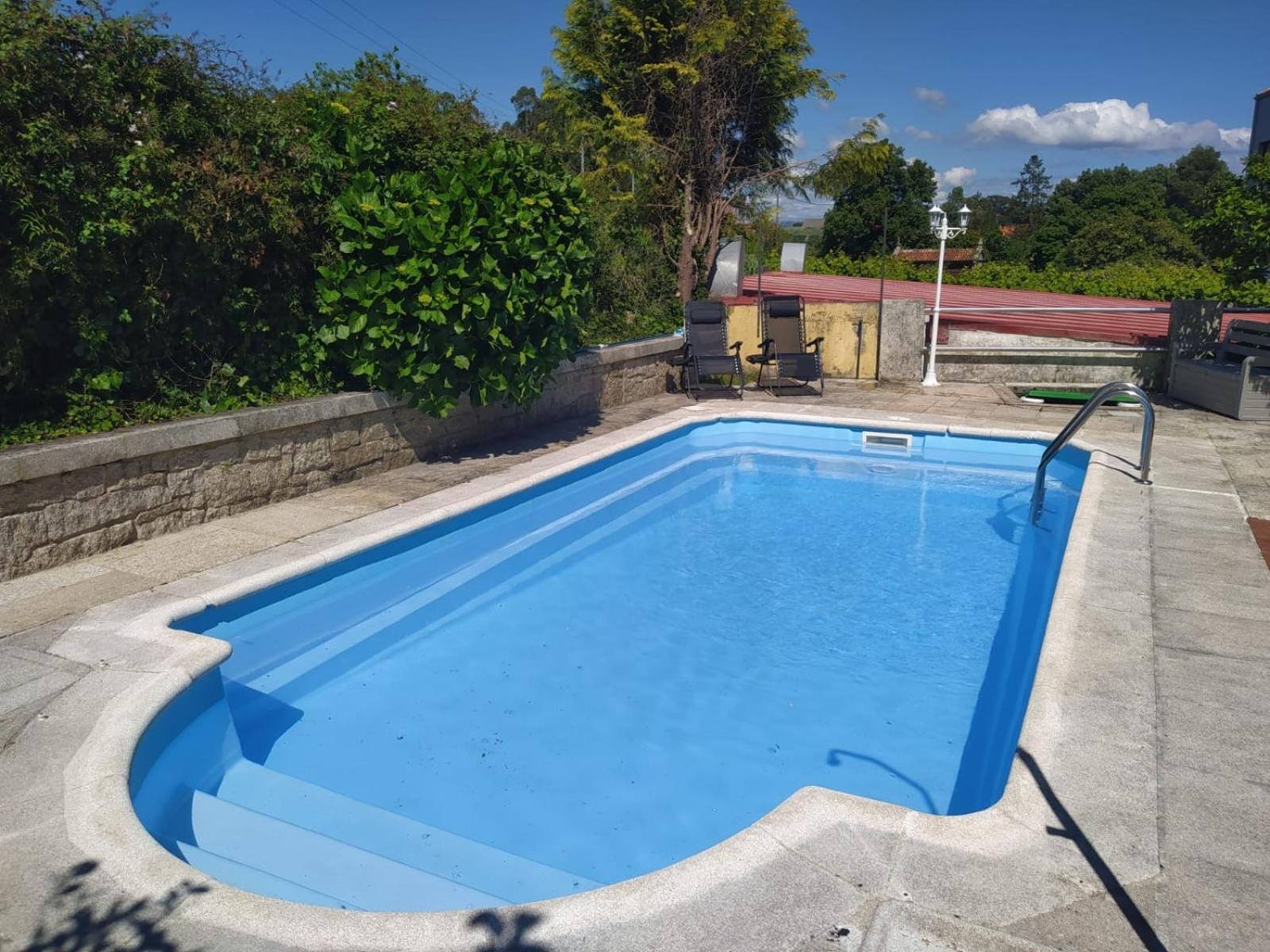 Apartamento Con Jardin Y Piscina Temporada Verano Privados Samieira Exteriér fotografie